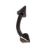 Black Steel Coned Micro Curved Bar 1.2mm