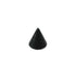 Black Steel Threaded Cones