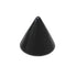 Black Steel Threaded Cones