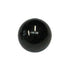 Black Steel Threaded Balls