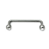 Titanium Externally Threaded Jewelled Surface Barbell