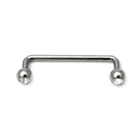 Titanium Jewelled Surface Barbell