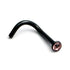 Black Steel Jewelled Nose Stud