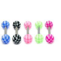 Acrylic Checker A Barbell