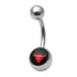 Steel Logo Belly Bars - Pictures
