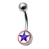 Steel Logo Belly Bars - Pictures
