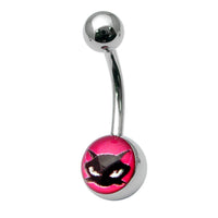 Steel Logo Belly Bars - Pictures