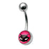 Steel Logo Belly Bars - Pictures