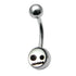 Steel Logo Belly Bars - Pictures