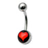 Steel Logo Belly Bars - Pictures
