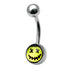 Steel Logo Belly Bars - Pictures
