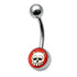 Steel Logo Belly Bars - Pictures