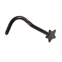 Steel Star Nose Stud
