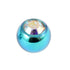 Titanium Threaded Jewelled Balls 1.6x5mm