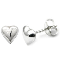 Sterling Silver Studs ST15 Heart