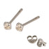 Silver Crystal Studs ST11 - ST12 - ST13 - Claw Set