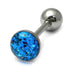 Steel Sparkle Tongue Barbell