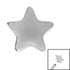 Steel Star for Internal Thread shafts in 1.2mm