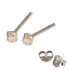 Silver Crystal Studs ST11 - ST12 - ST13 - Claw Set