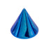 Titanium Threaded Cones and Spikes 1.2mm