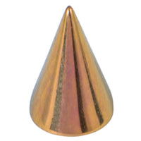 Titanium Threaded Cones and Spikes 1.6mm