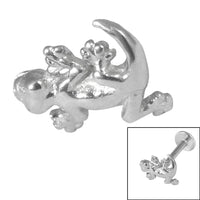 Steel Threaded Attachment - 1.2mm Cast Steel Gecko