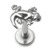 Steel Labret with Cast Steel Attachment 1.2mm