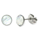 Steel Sparkle Earrings