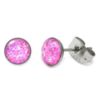 Steel Sparkle Earrings