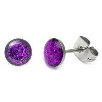 Steel Sparkle Earrings