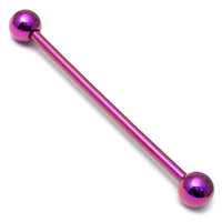 Titanium Industrial Scaffold Barbell 1.6mm 30-46mm