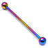 Titanium Industrial Scaffold Barbell 1.6mm 30-46mm