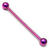 Titanium Industrial Scaffold Barbell 1.6mm 30-46mm