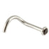 Steel Jewelled Nose Stud (2mm head)