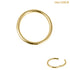 belong 14ct Solid Gold Hinged Clicker Ring
