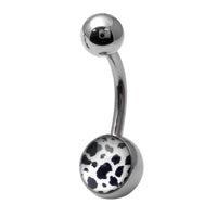 Steel Logo Belly Bars - Pictures