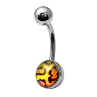 Steel Logo Belly Bars - Pictures