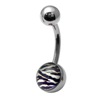 Steel Logo Belly Bars - Pictures
