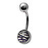Steel Logo Belly Bars - Pictures