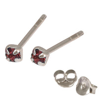 Silver Crystal Studs ST11 - ST12 - ST13 - Claw Set