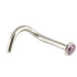Steel Jewelled Nose Stud (2mm head)