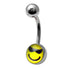 Steel Logo Belly Bars - Pictures