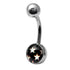 Steel Logo Belly Bars - Pictures