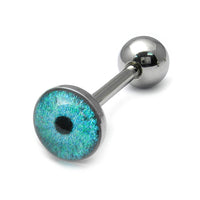 Steel Logo Tongue Bars (8mm Disk)