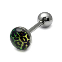 Steel Logo Tongue Bars (8mm Disk)