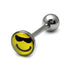 Steel Logo Tongue Bars (8mm Disk)