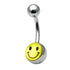Steel Logo Belly Bars - Pictures