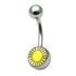 Steel Logo Belly Bars - Pictures