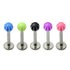 Acrylic Beach Labrets 1.2mm