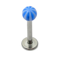 Acrylic Beach Labrets 1.2mm
